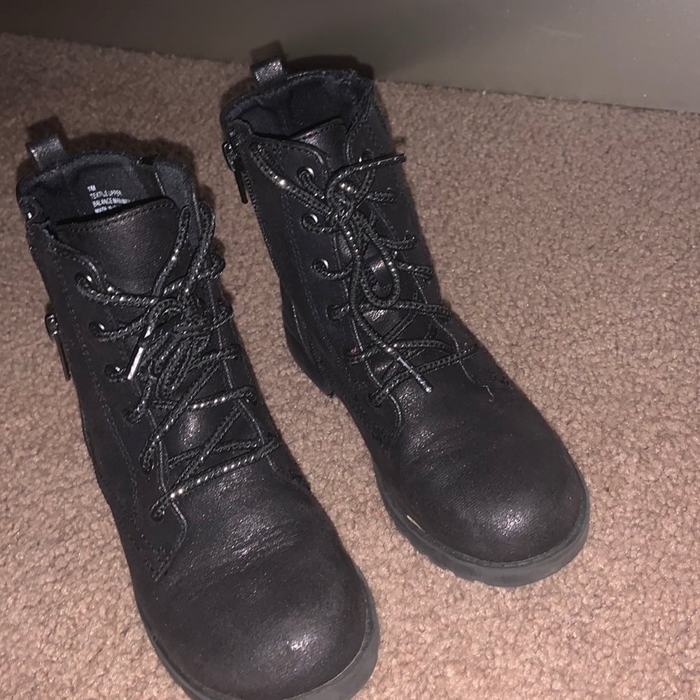 Girls Combat Boot